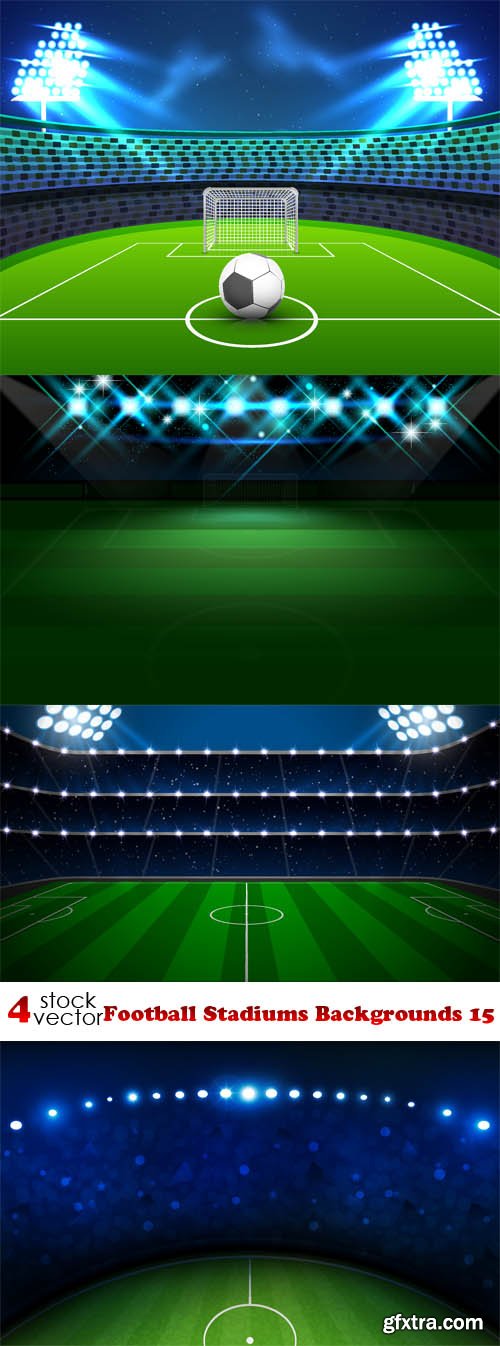 Vectors - Football Stadiums Backgrounds 15