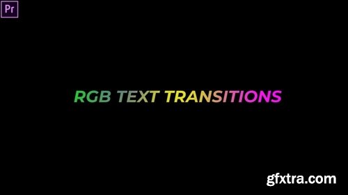 MotionArray RGB Text Transitions 231409