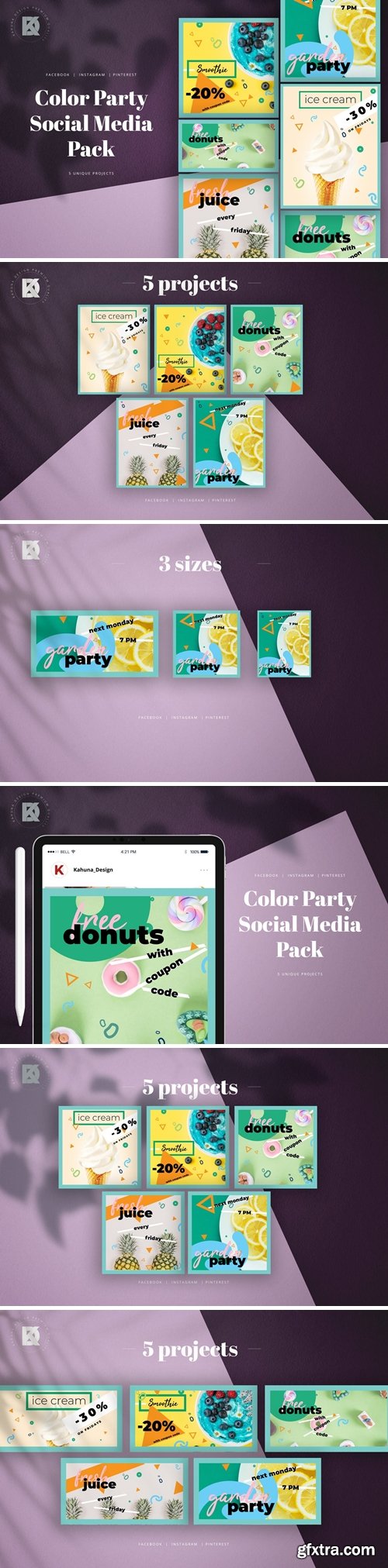 Color Social Media Pack