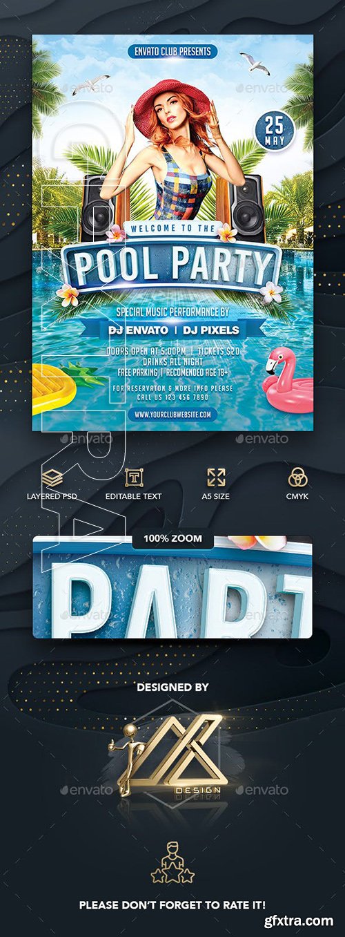GraphicRiver - Pool Party 23779632