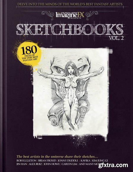 ImagineFX - Sketchbooks Volume 2, 2019