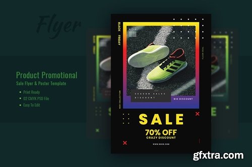 Product Promotional sales Flyer Template V-3