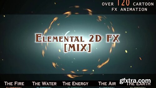 Videohive - Elemental 2D FX [MIX] - 14292431 - V2