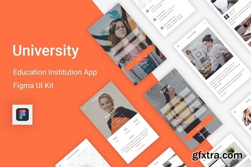 University - Education & Learning Figma UI Kit
