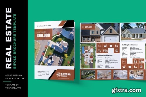 Real Estate and Property - Bifold Brochure