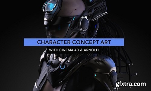 Elementza - Character Concept Art With Cinema 4D and Arnold