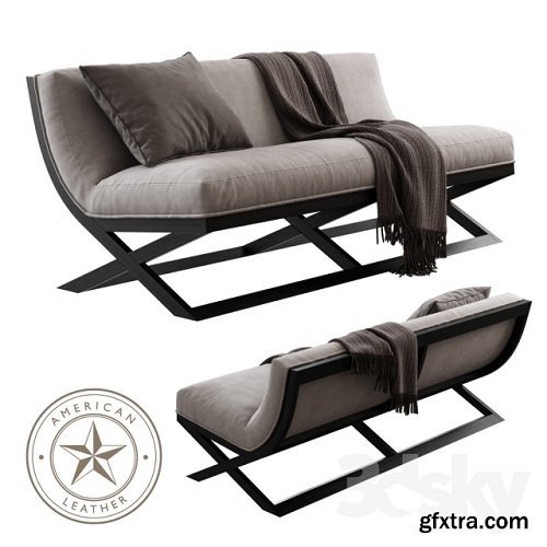 American Leather / Tori (Sofa) 3d Model