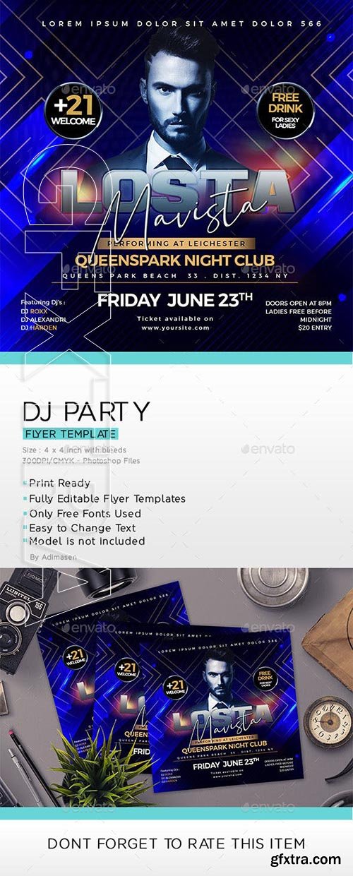 GraphicRiver - DJ Party Flyer 23828755