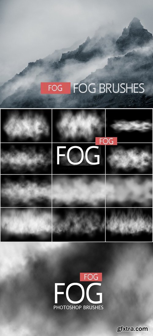 12 Fog & Mist Brushes for Photoshop