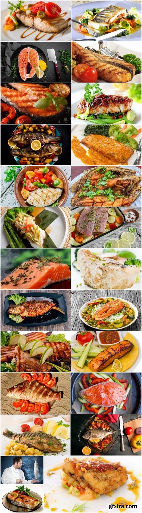 Steak grilled fish salmon tuna snapper 25 HQ Jpeg