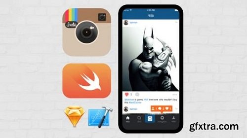Create FULL INSTAGRAM Clone with Swift & Xcode. Be advance