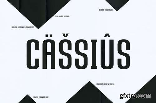 CASSIUS - Sans Font