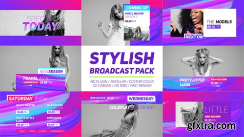 VideoHive Stylish Broadcast Pack 19749725