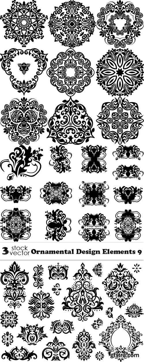 Vectors - Ornamental Design Elements 9