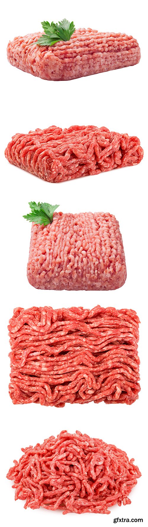 Minced Meat Isolated - 7xJPGs
