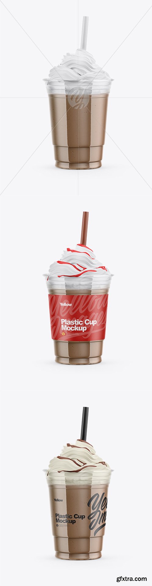 Frappuccino Coffee Cup Mockup 31304