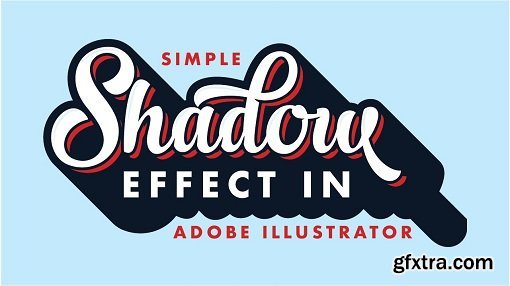 Simple Shadow Effect in Adobe Illustrator