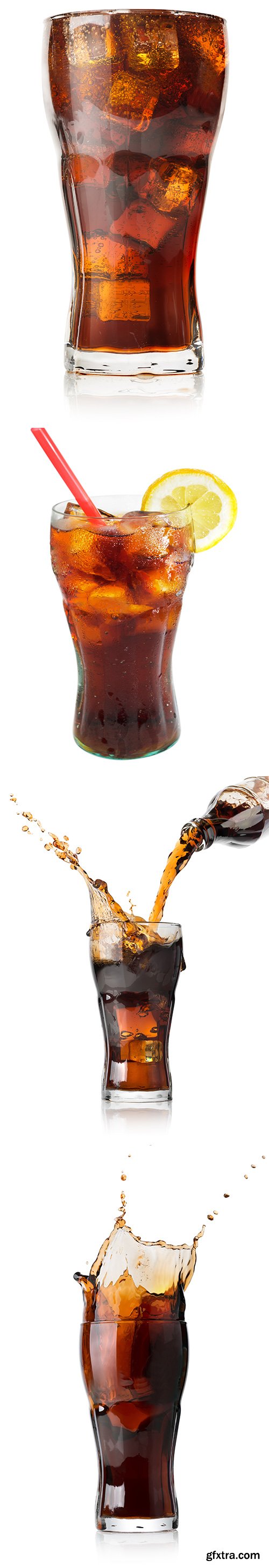 Cola In Glass Isolated - 11xJPGs