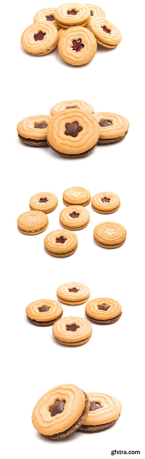 Double Cookie Isolated - 10xJPGs