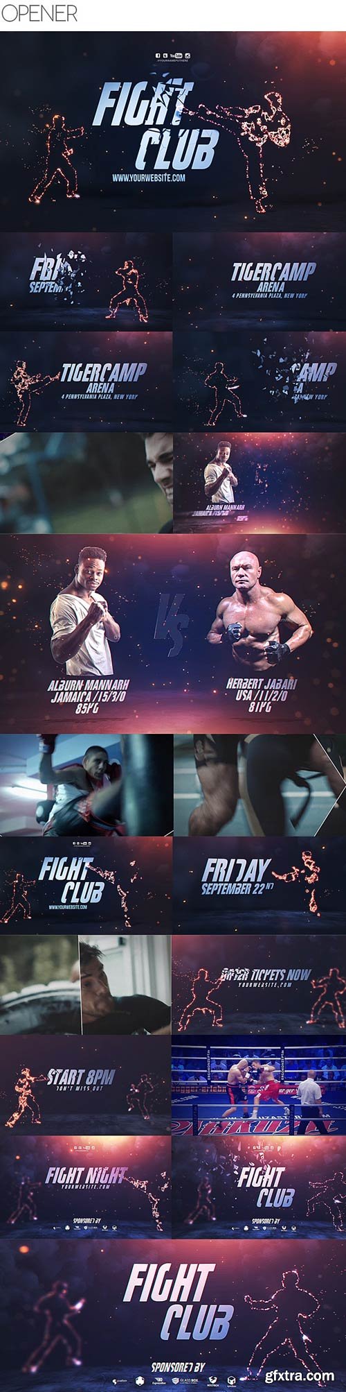 Videohive - Fight Club Broadcast Pack - 20617589