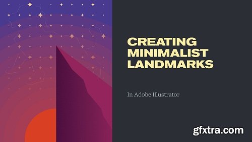 Minimalist Landmarks in Adobe Illustrator
