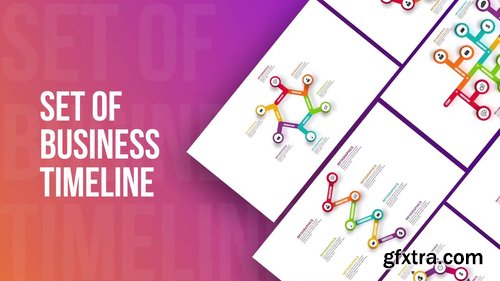 Set Of Business Infographics Timeline 242082