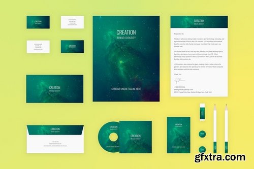 Branding Identity Mock Up - Creation for Figma