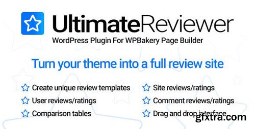 CodeCanyon - Ultimate Reviewer v1.3.2 - WordPress Plugin For WPBakery Page Builder - 23101267