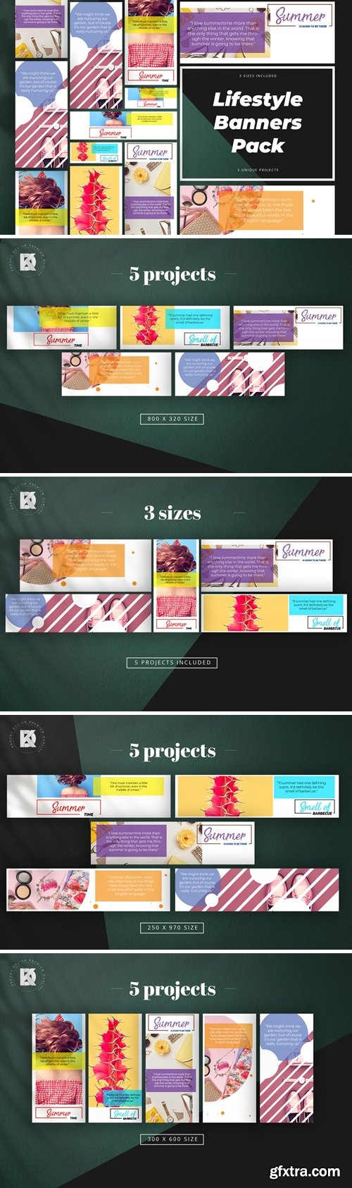 Lifestyle Banner Pack