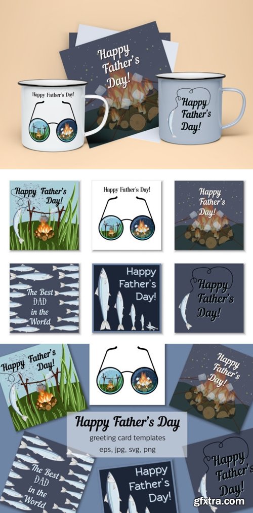Father’s Day Greeting Cards - Graphics 1467617
