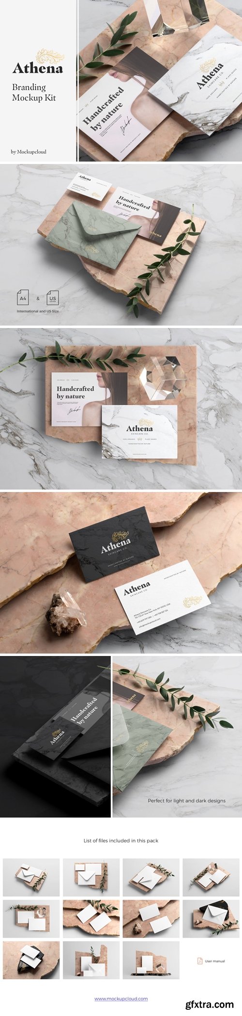 Athena Branding Mockup