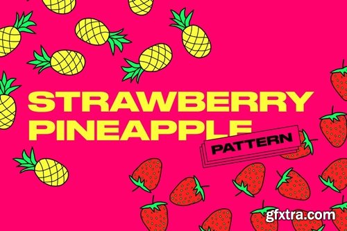 Strawberry&Pineapple Pattern