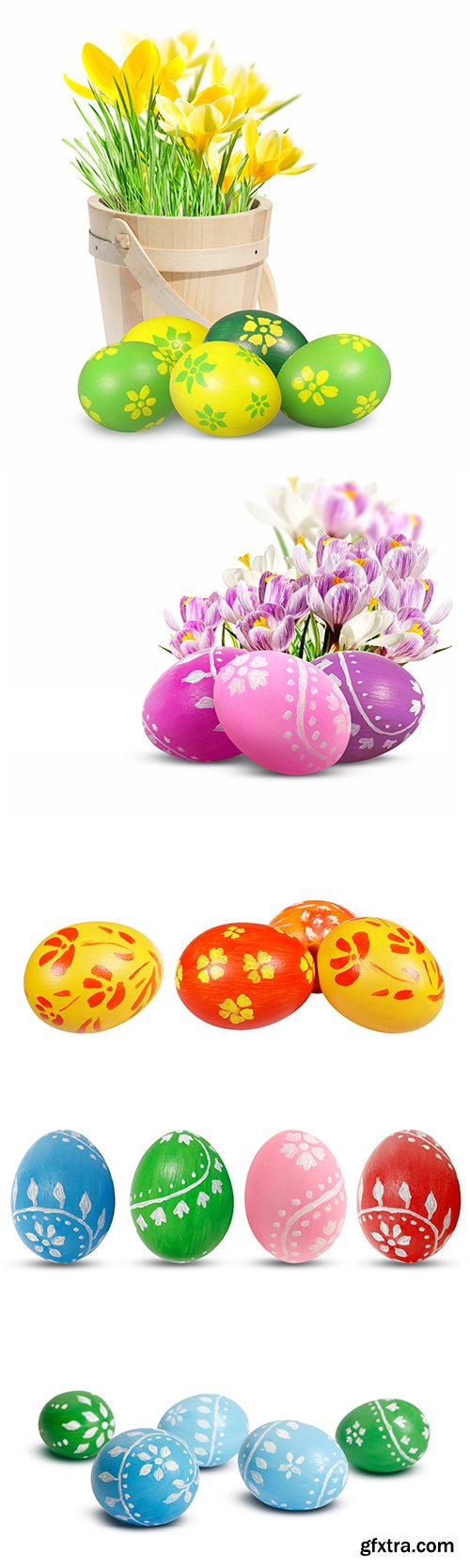 Easter Eggs Isolated - 15xJPGs