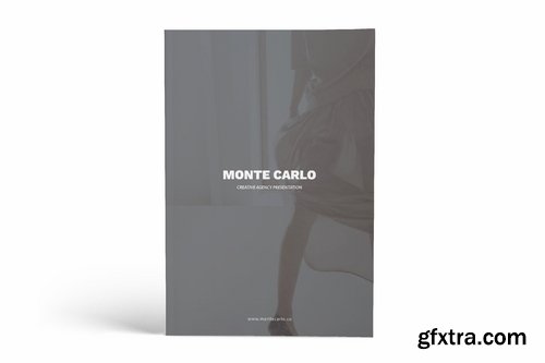 Monte Carlo Creative Agency A4 Brochure Template