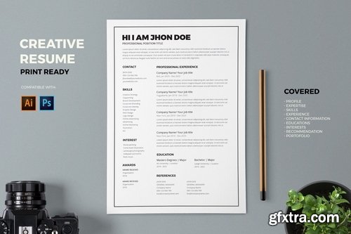 Resume CV Template Pro