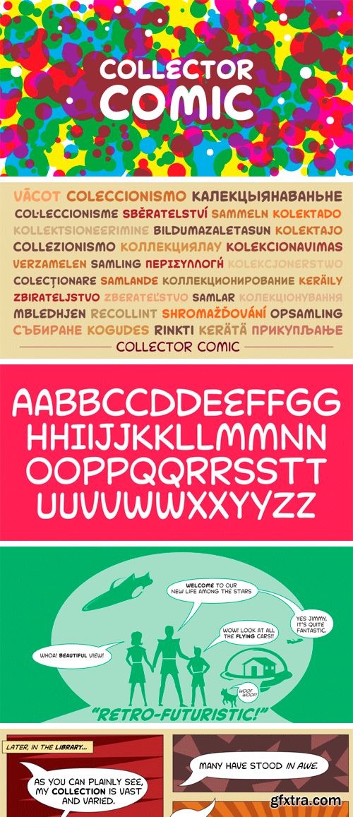 Collector Comic Font Family