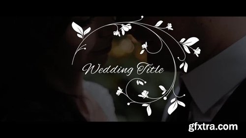 MotionArray - Elegant Wedding Titles 245850