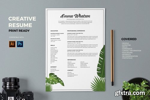 Resume CV Template Pro