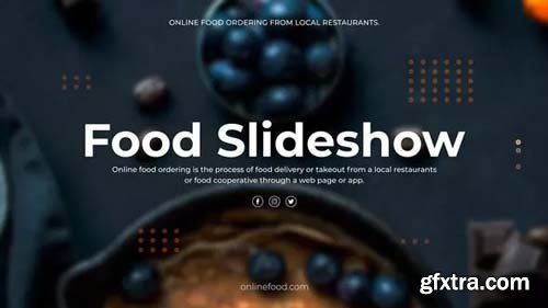 Videohive - Food Slideshow - 23341559