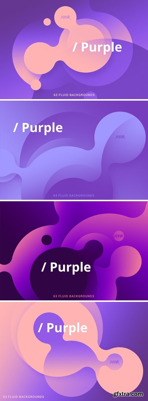 Purple | Soft Fluid Backgrounds