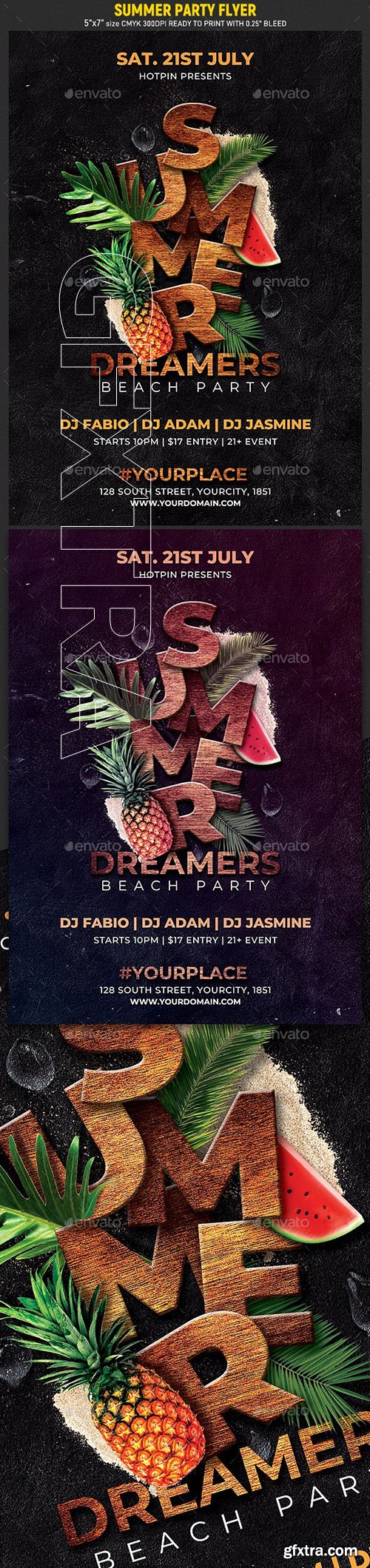 GraphicRiver - Summer Party Flyer 23904921