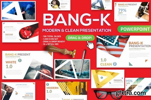 Bang-K Powerpoint and Keynote Templates