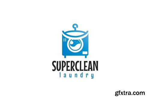 Laundry Logo Template