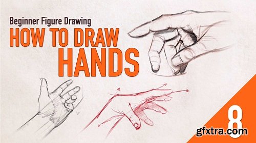 Beginner Figure Drawing - How to Draw Hands