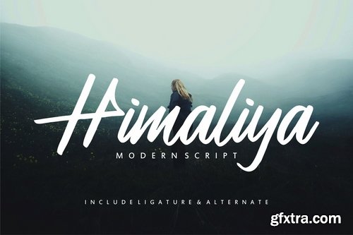 Himaliya Handwritting Script Font