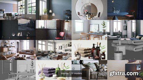Cgtrader - Interior 3D Model Collection