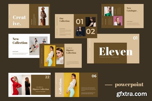 Eleven - Powerpoint Google Slides and Keynote Templates