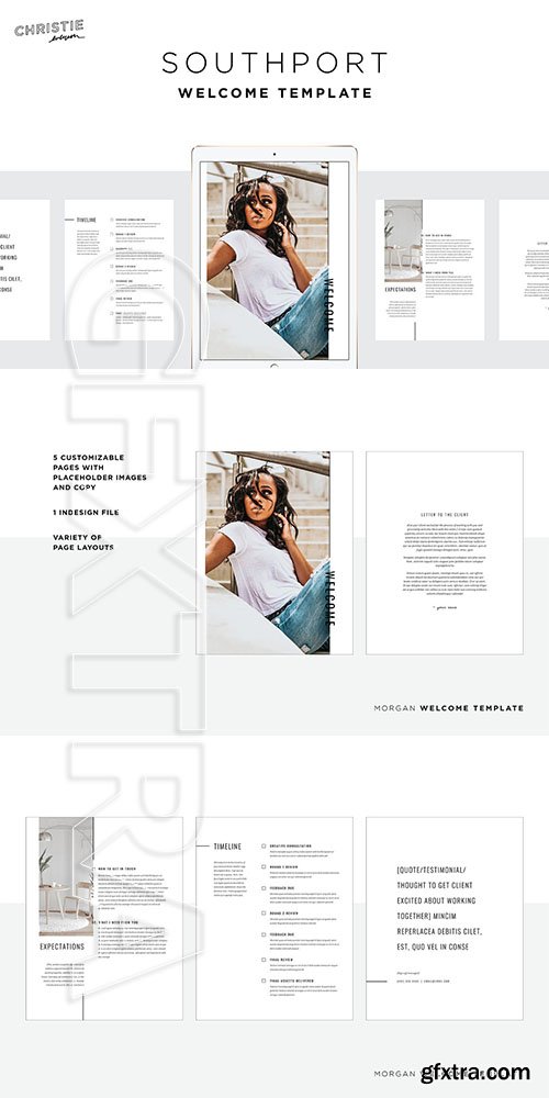 CreativeMarket - Southport Welcome Template 3736930