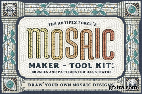 CM - Mosaic Maker - Brushes & Patterns 2738367