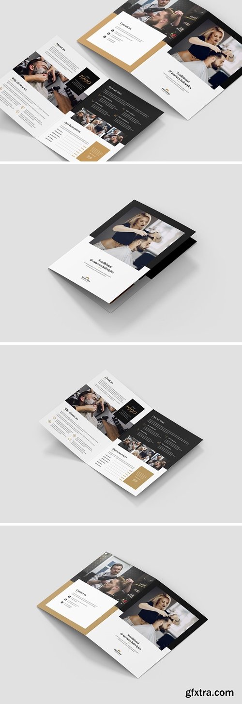 Brochure – Barber Shop Bi-Fold